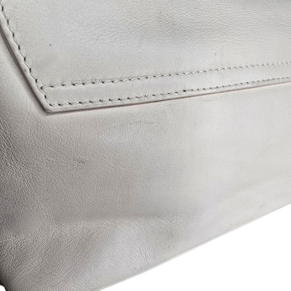 Paloma Picasso Vintage‎ White Leather Small Crossbody - Picture 11 of 16